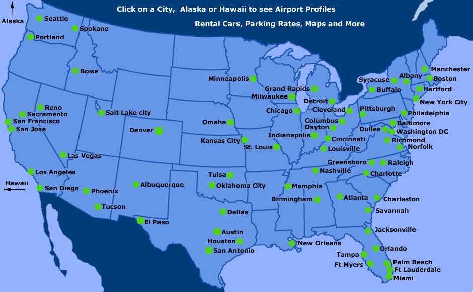 United States Airports - by Airport Code